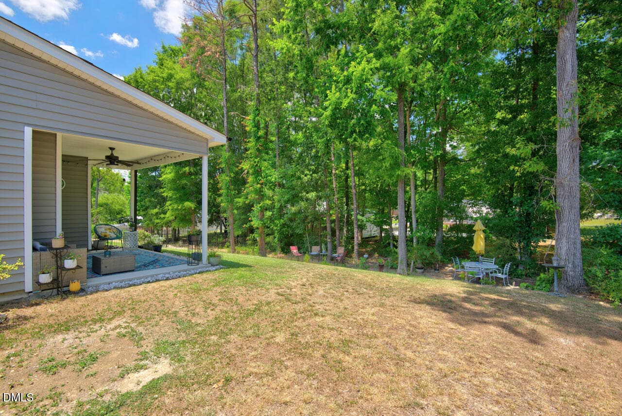 72 Mae Court Backyard - 72 Mae Court, Roxboro, NC 27573