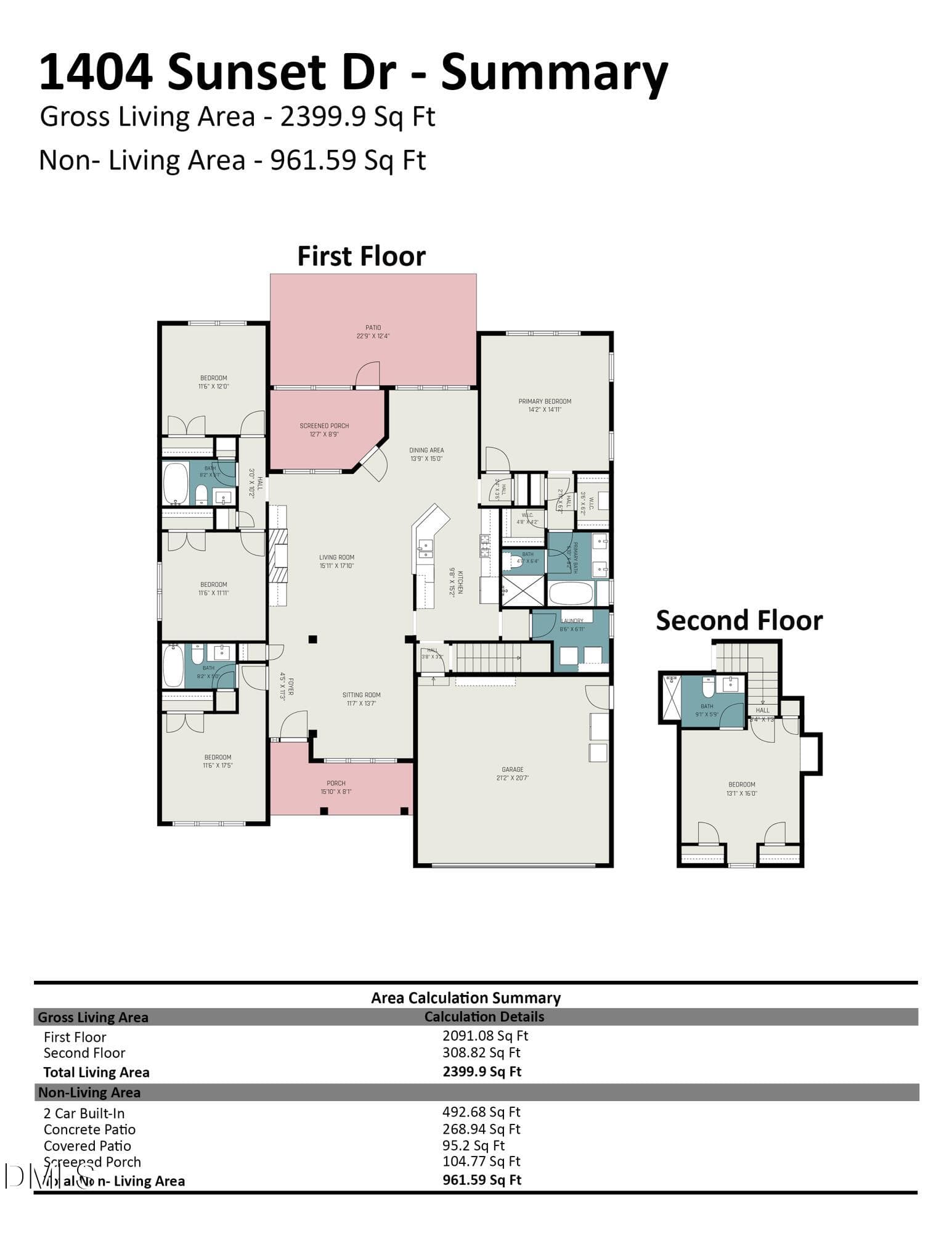 1404_Sunset_Dr_-_Summary - 1404 Sunset Drive, Goldsboro, NC 27534, Goldsboro