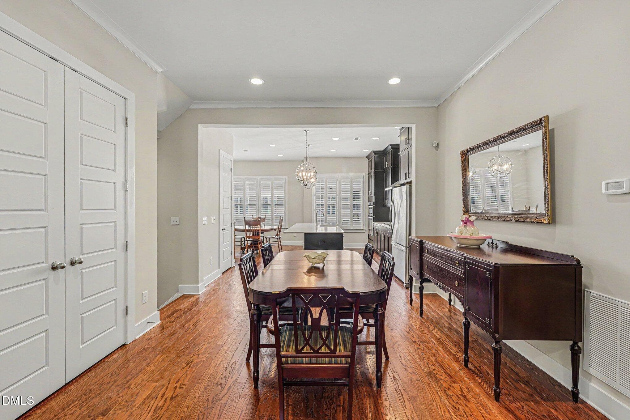 Dining Room - 818 Bankston Woods Way, Raleigh, NC 27609, Raleigh