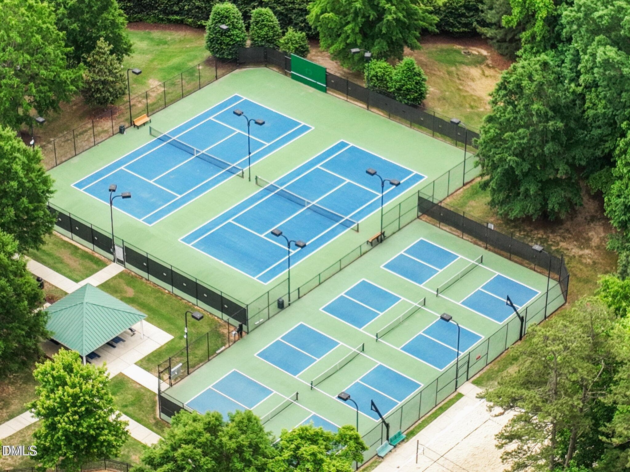 Bedford tennis pickleball pic - 2705 Cloud Mist Circle, Raleigh, NC 27614, Raleigh
