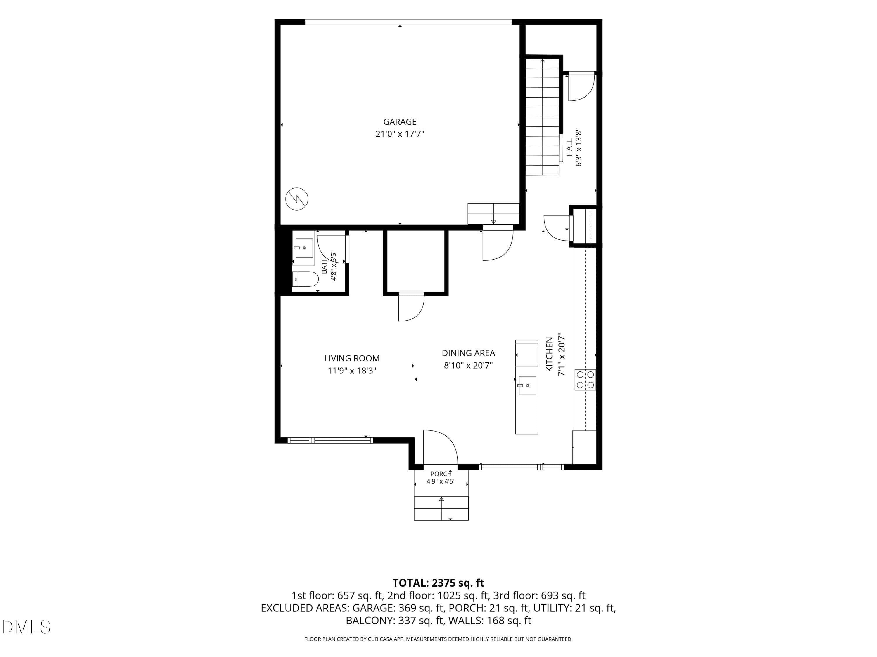 1st Floor - 1105 Nova Street, Durham, NC 27713, Durham
