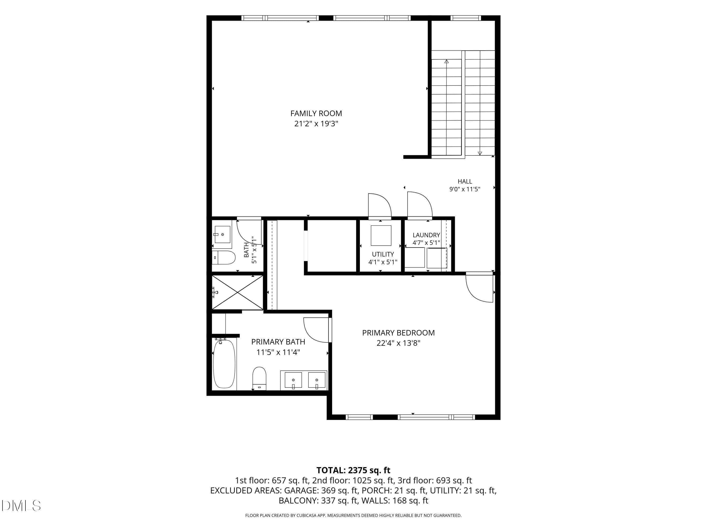 2nd Floor - 1105 Nova Street, Durham, NC 27713, Durham