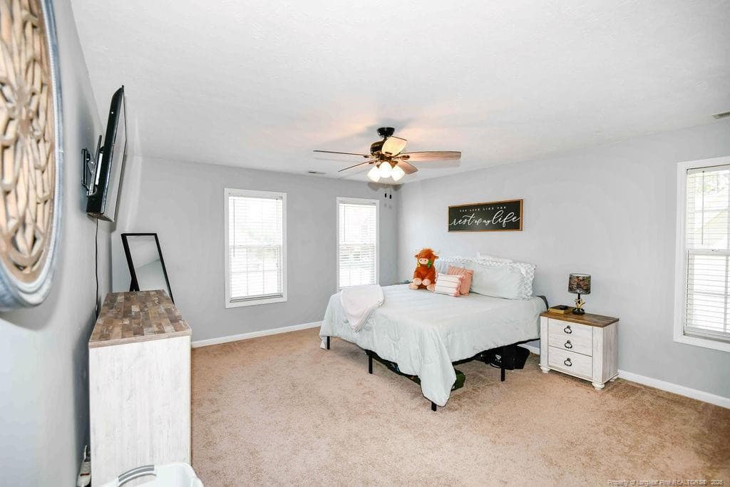 Master bedroom - 256 Arlington Drive, Cameron, NC 28326