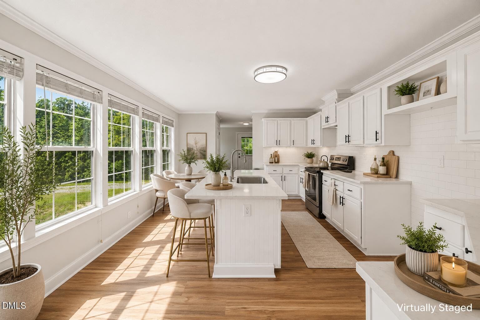 Kitchen Staged - 694 John Lee Road, Dunn, NC 28334