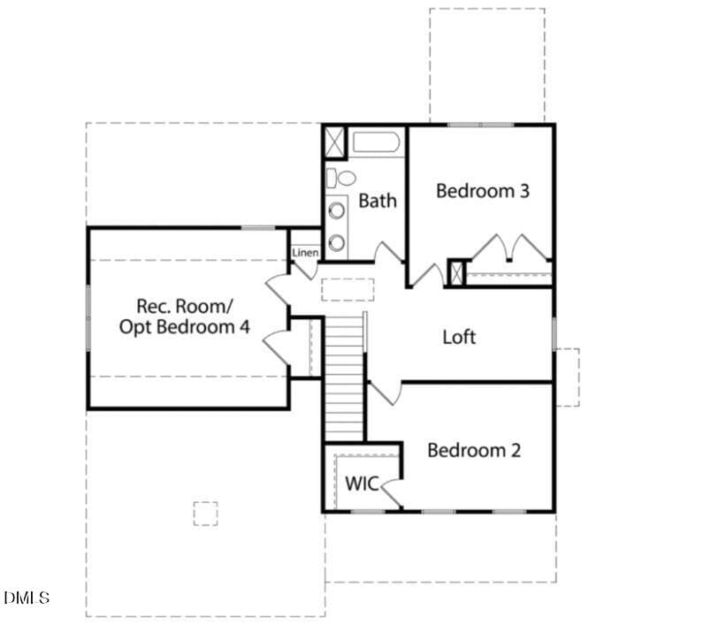 Magnolia Floorplan 2nd - 98 Ambrosia Way, Bunnlevel, NC 28323