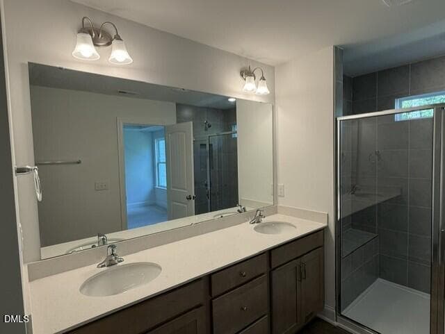 Primary Bath - 5420 Running Fox Lane, Durham, NC 27703, Durham