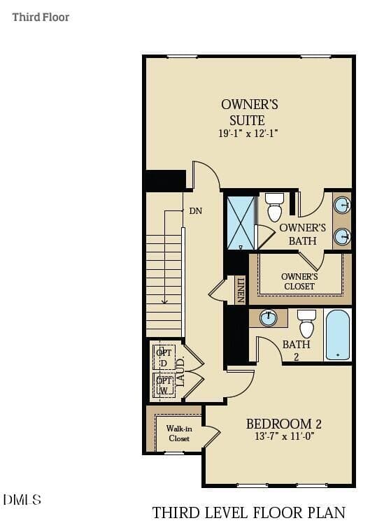 Miles 3 floorplan - 346 Diversity Way, Raleigh, NC 27610, Raleigh