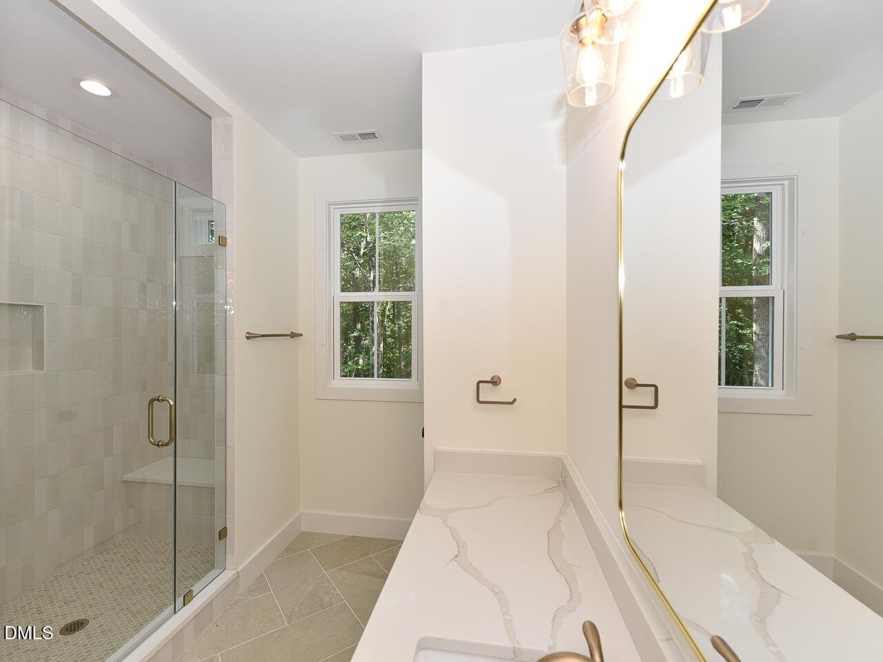 Interior - upstairs - primary suite - ba - 6782 Calais Drive, Durham, NC 27712, Durham