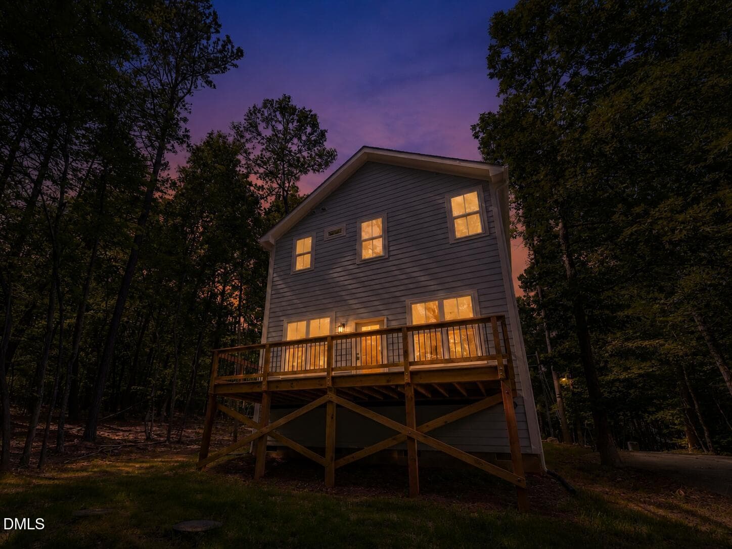 TWILIGHT - rear - 6782 Calais Drive, Durham, NC 27712, Durham