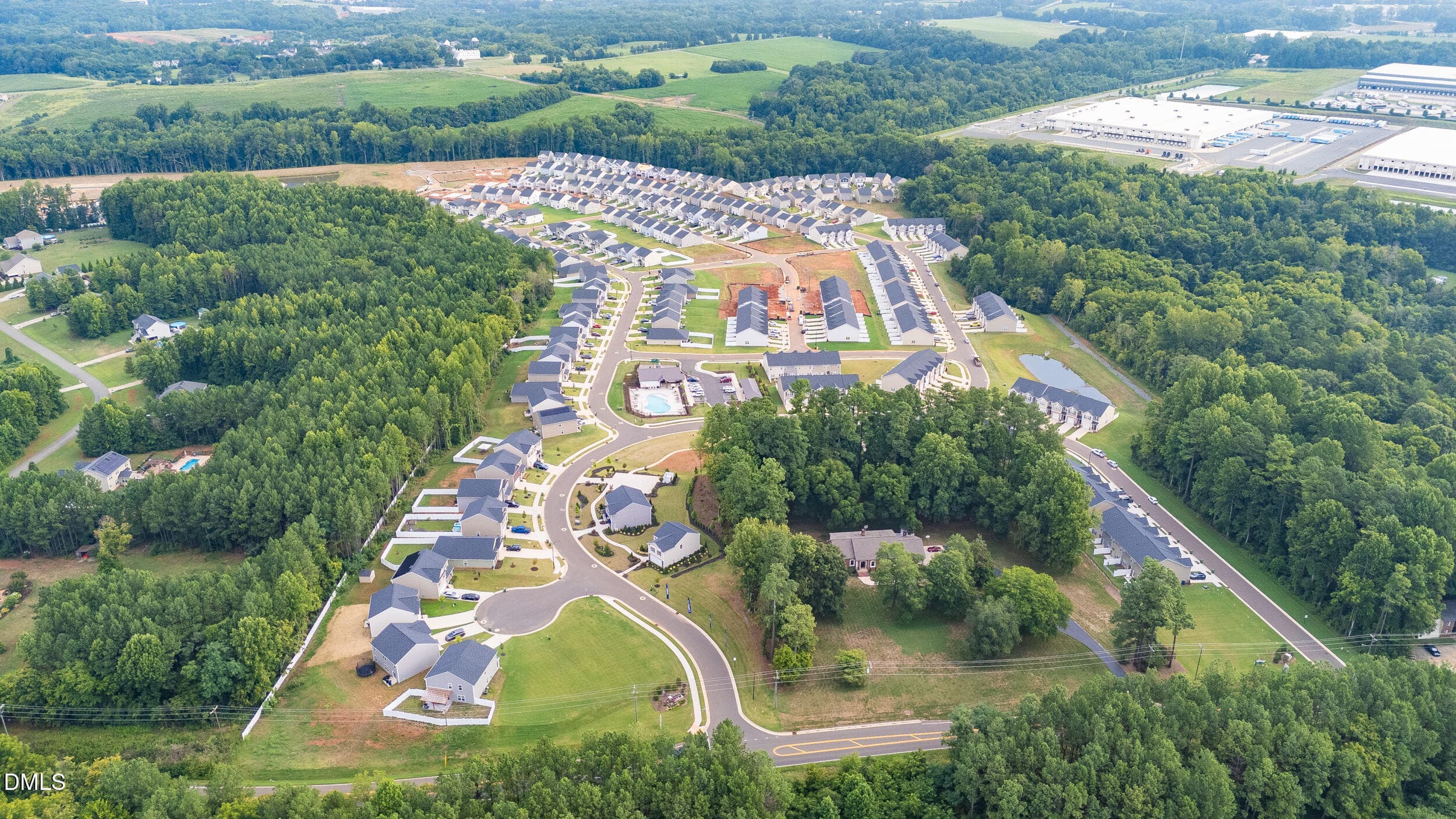 DR Horton-Rileys Meadow-Drone-1 - 3122 Mallory Drive, Haw River, NC 27258