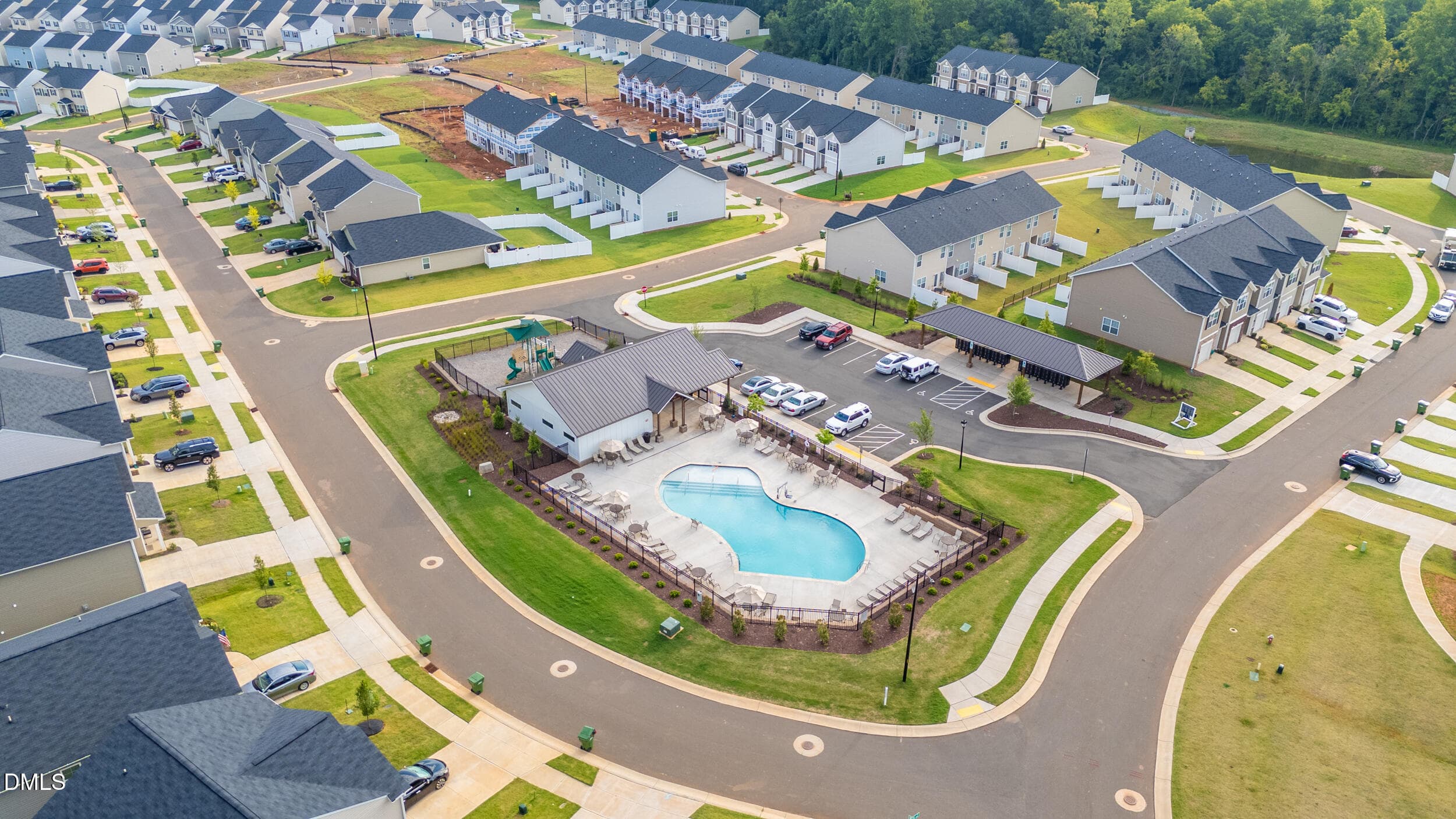 DR Horton-Rileys Meadow-Drone-17 - 3122 Mallory Drive, Haw River, NC 27258