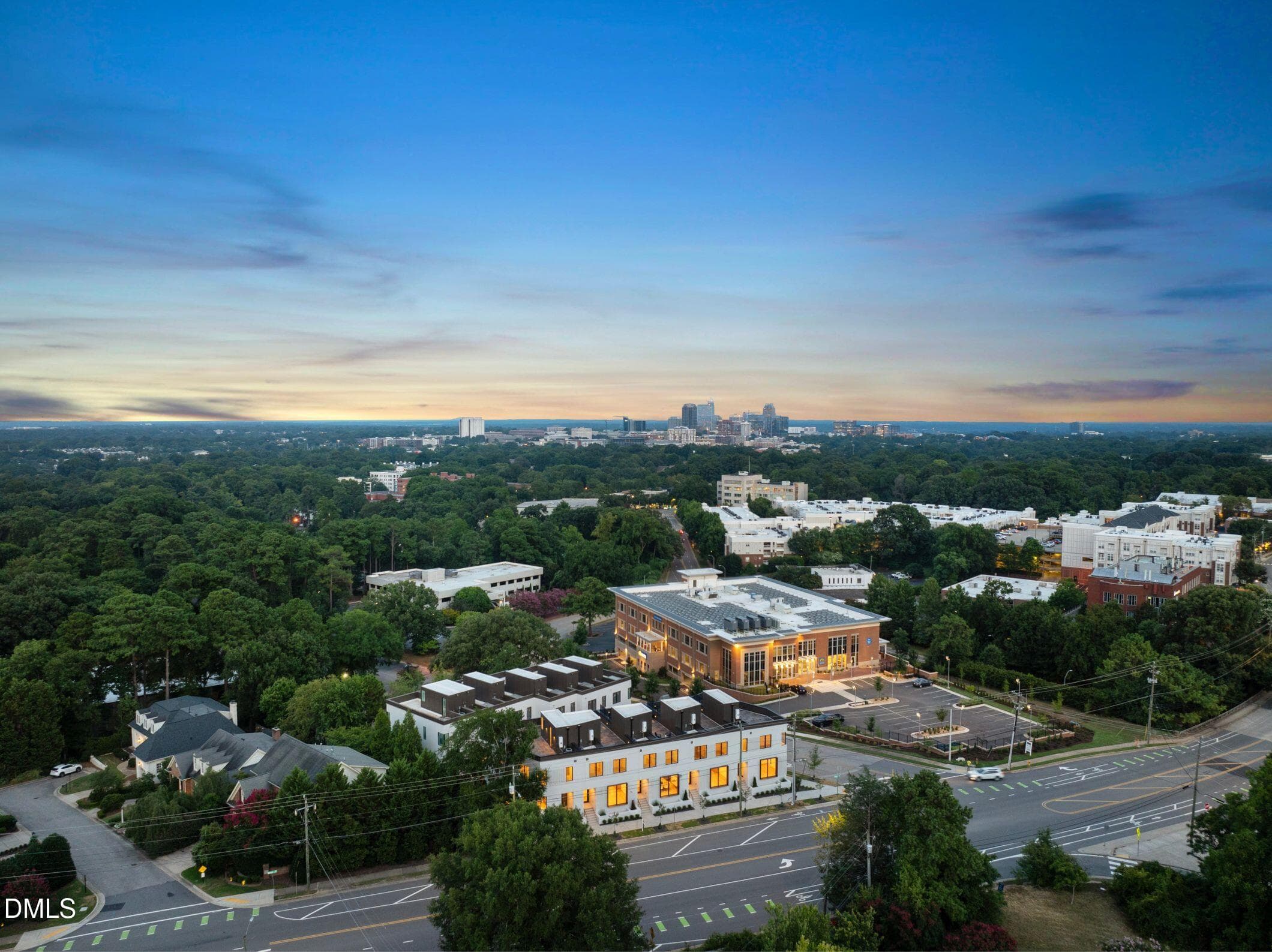 Oberlin Heights Aerial - 1308 Chamblee Hill Court, Raleigh, NC 27608, Raleigh