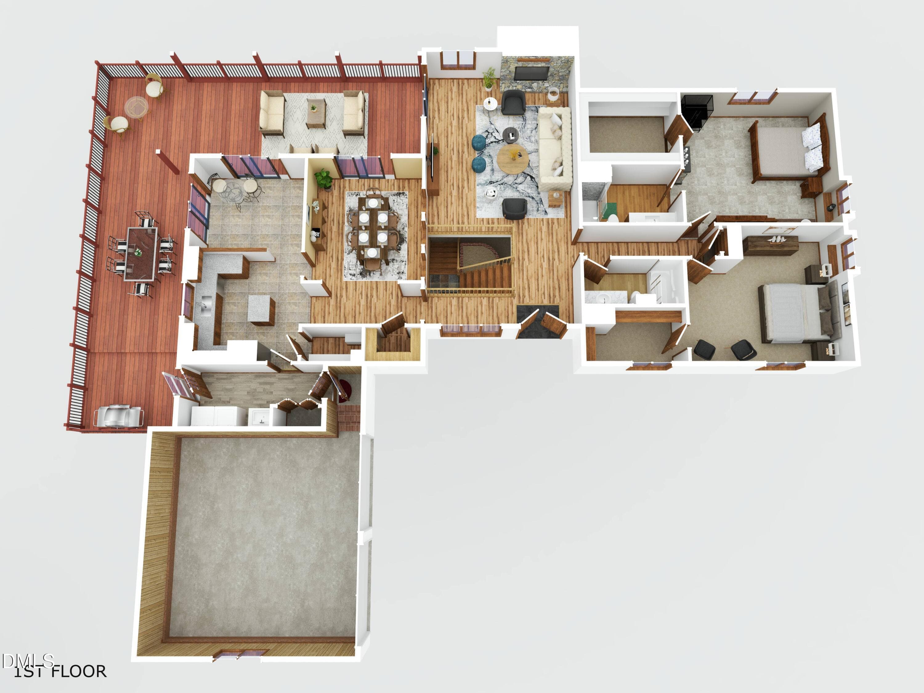 2301-Floor plan-2 - 2301 Quail Drive, Graham, NC 27253