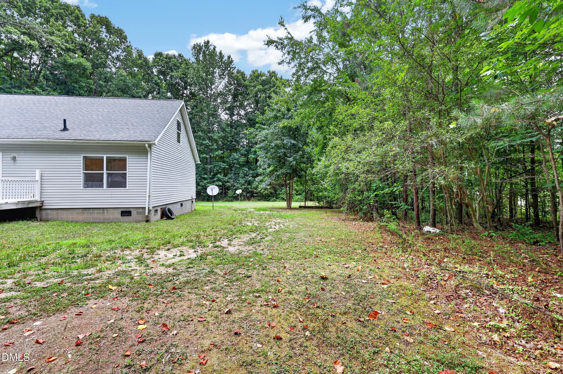 Side Yard - South - 126 Hunter Road, Henderson, NC 27537