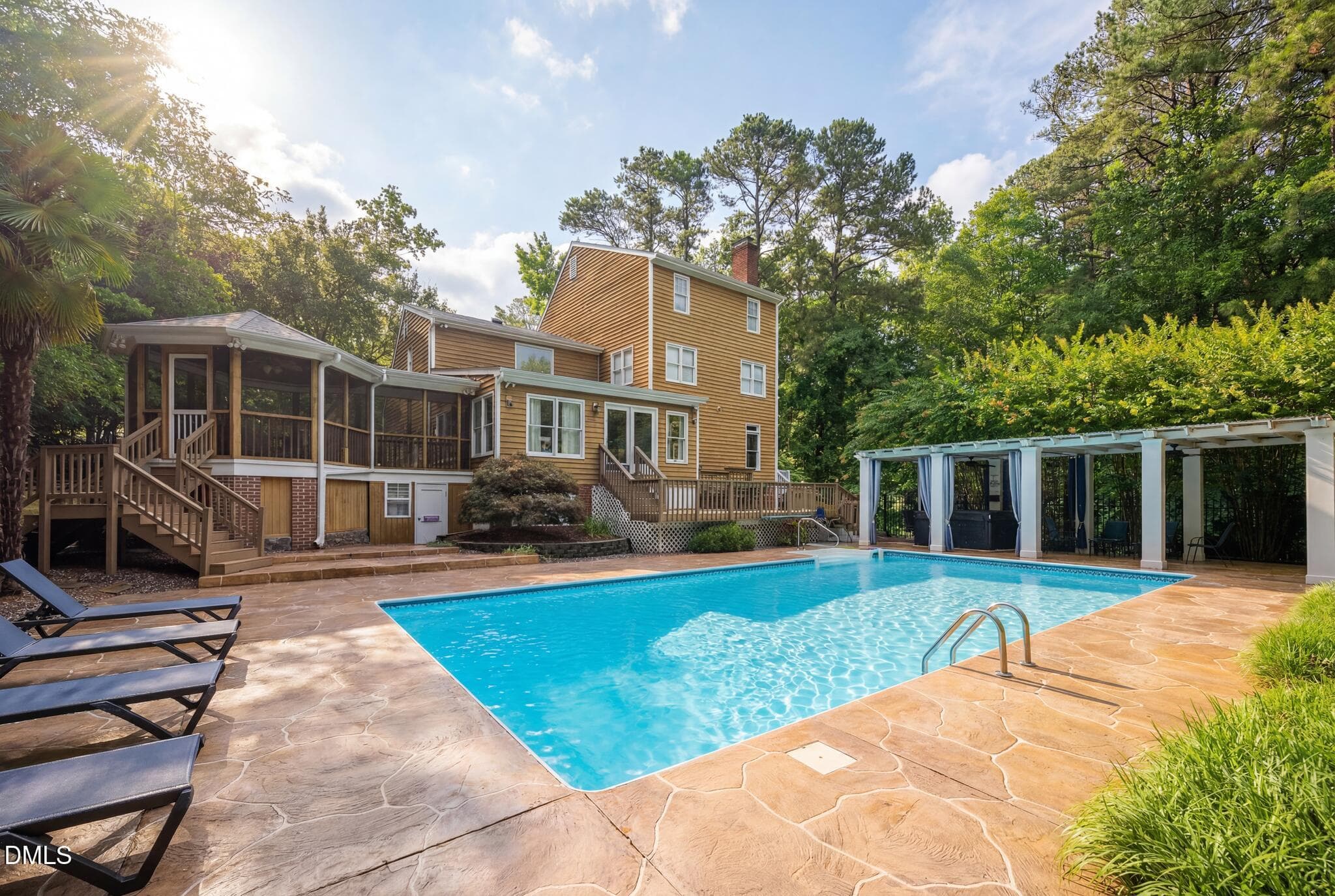 Pool - 5101 Deerchase Trail, Wake Forest, NC 27587, Wake Forest