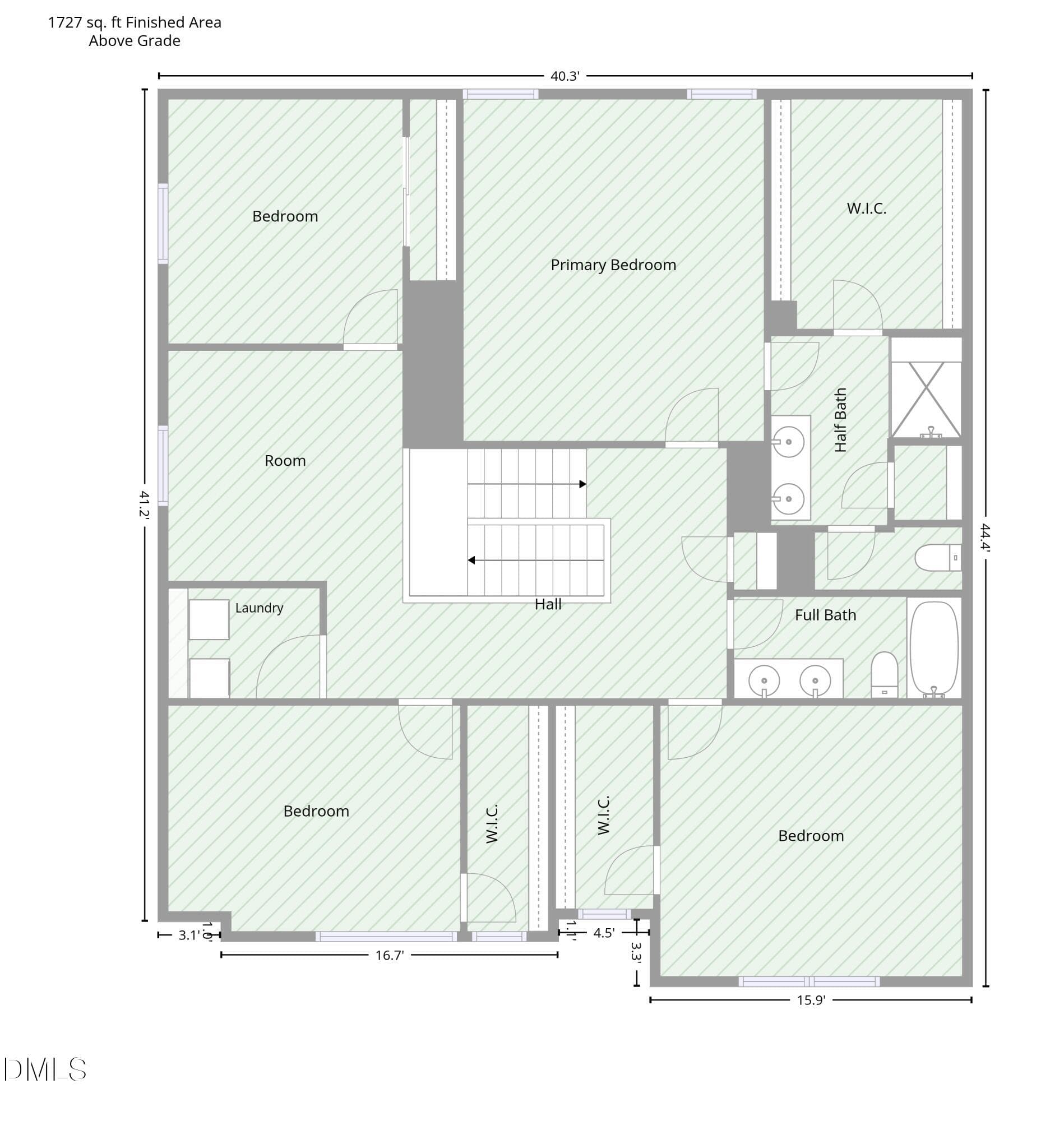 2nd_floor_135_katrine_way_raleigh - 135 Katrine Way, Raleigh, NC 27603, Raleigh