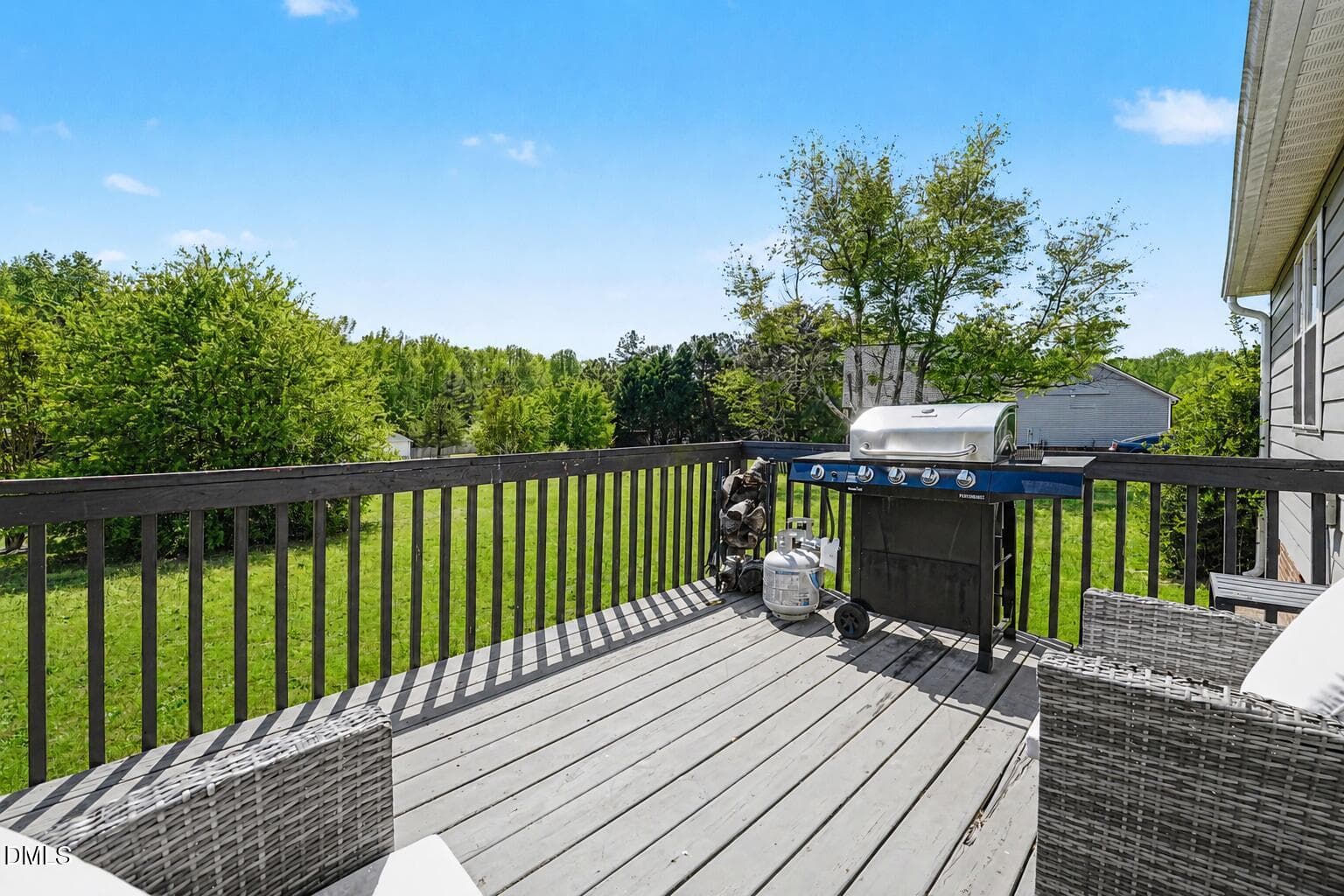 Back Deck - 1028 Forest Glen Drive, Raleigh, NC 27603, Raleigh