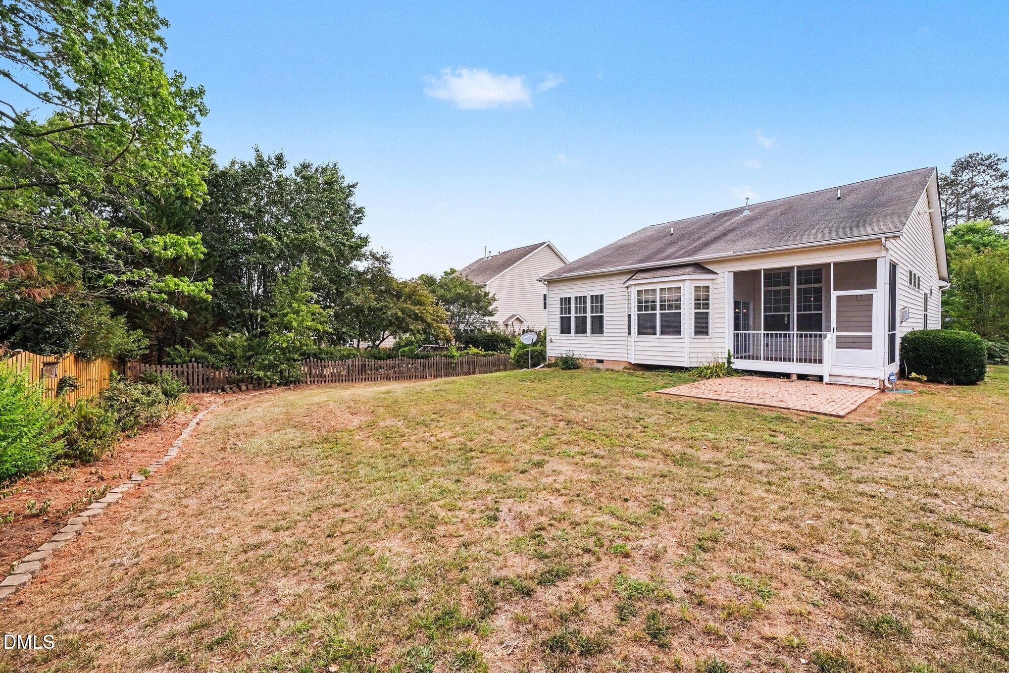 Large Backyard - 5914 Lyon Farm Drive, Durham, NC 27713, Durham
