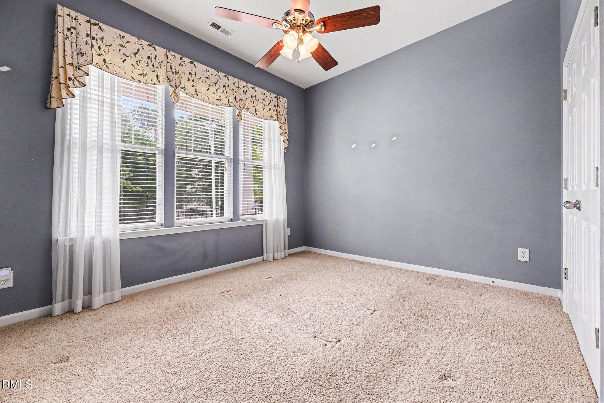 Large Primary Bedroom - 5914 Lyon Farm Drive, Durham, NC 27713, Durham
