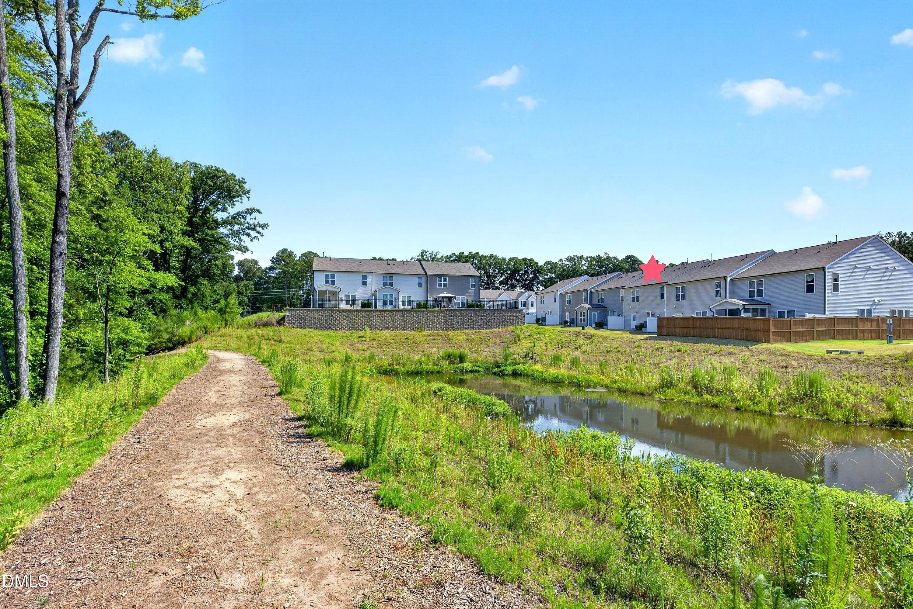 Backyard Views - 1108 Tigerlily Way, Durham, NC 27703, Durham