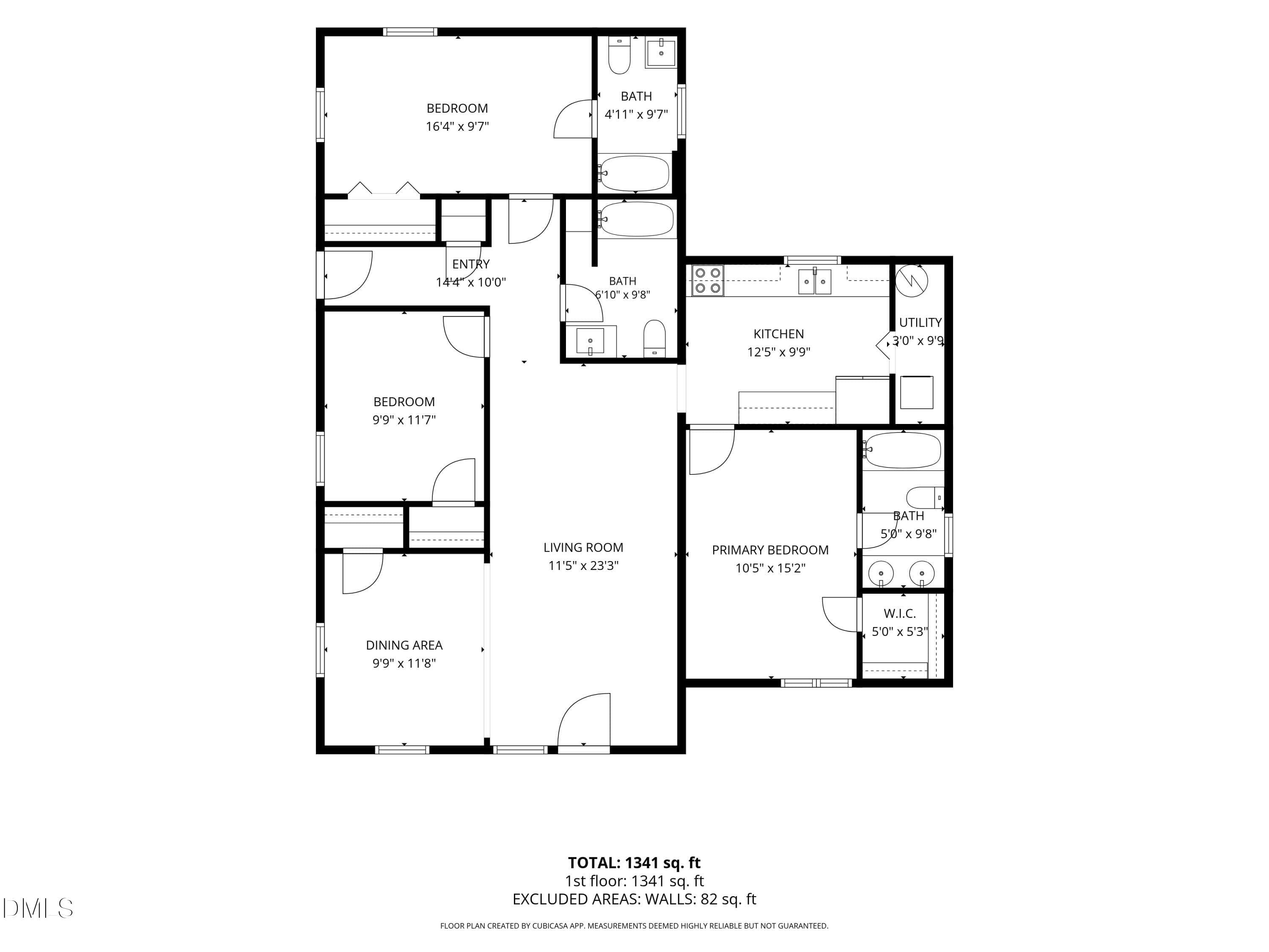Floor Plan - 110 Campbell Street, Lumberton, NC 28358