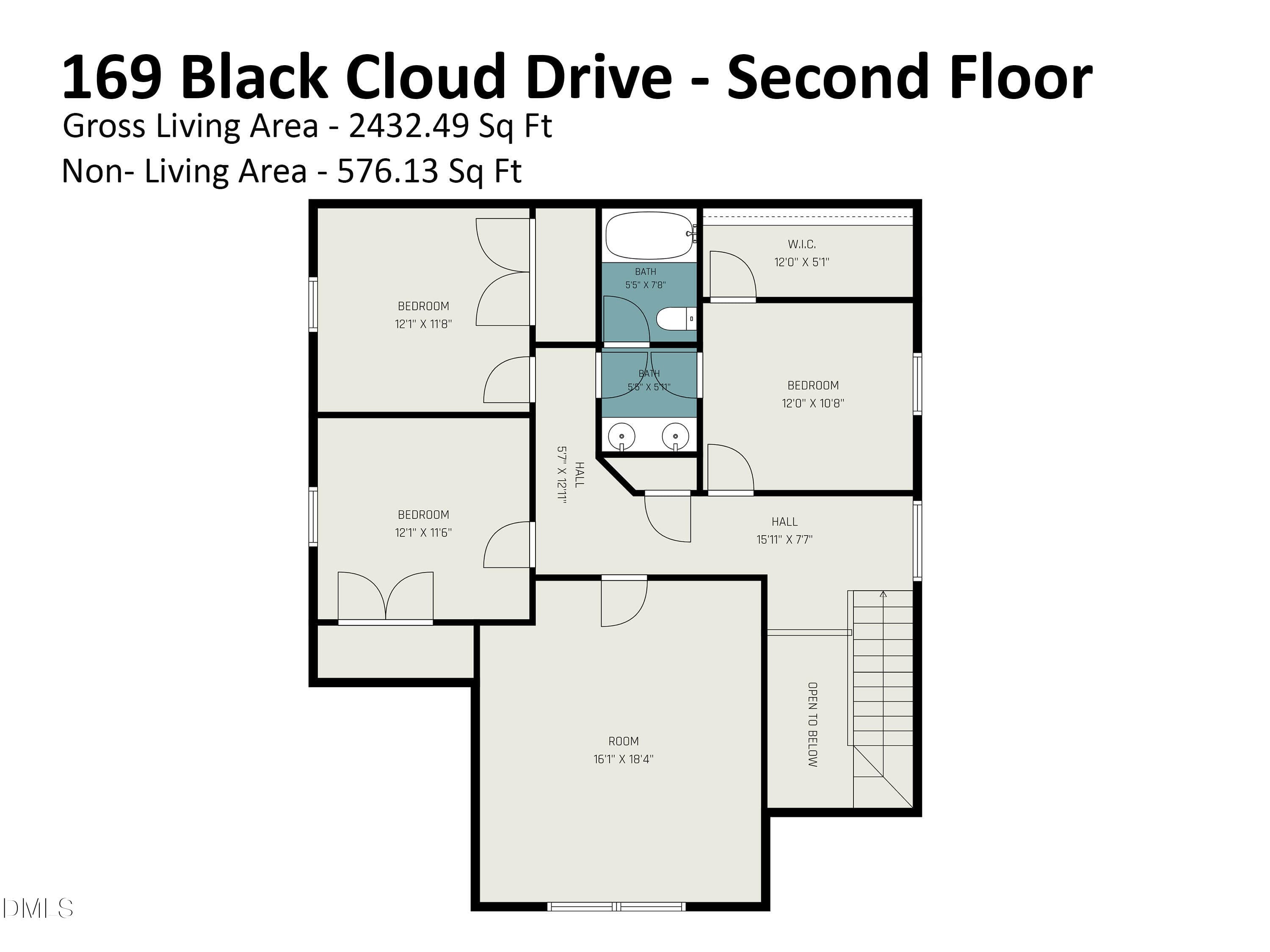169_Black_Cloud_Drive_-_Second_Floor - 169 Black Cloud Drive, Louisburg, NC 27549, Louisburg