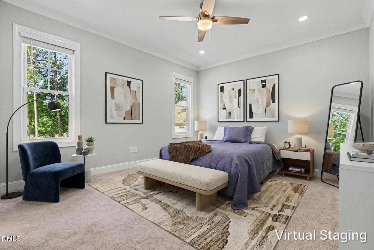 1st Floor Master Bedroom - 169 Black Cloud Drive, Louisburg, NC 27549, Louisburg