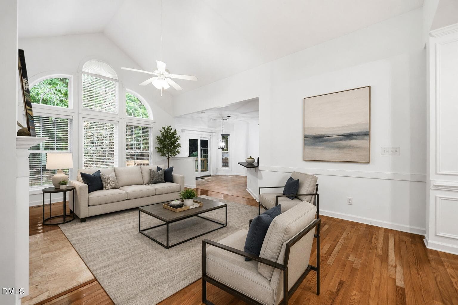 living rm revised - 1524 Wood Spring Court, Raleigh, NC 27614, Raleigh