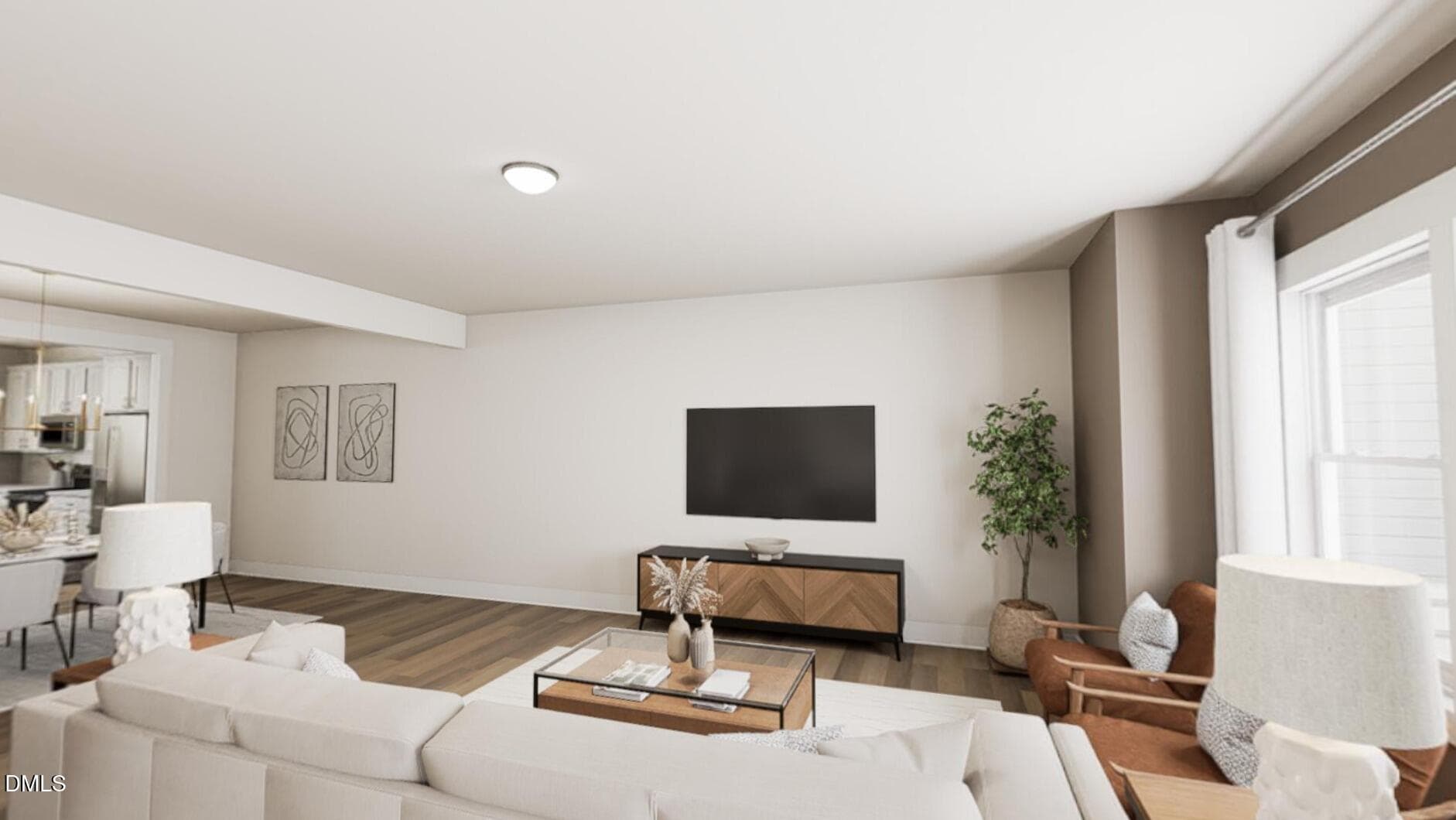 LIving Room - 1112 Lamplighter Lot 421 Drive, Raleigh, NC 27604, Raleigh