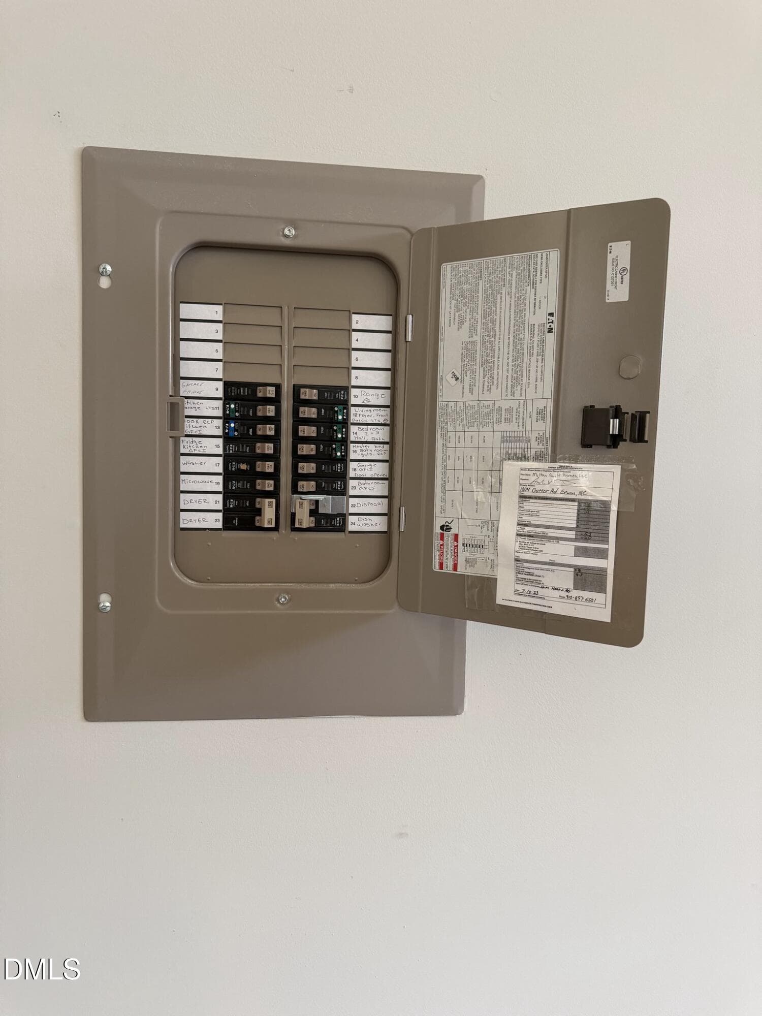 electrical box - 1004 Butler Drive, Erwin, NC 28339