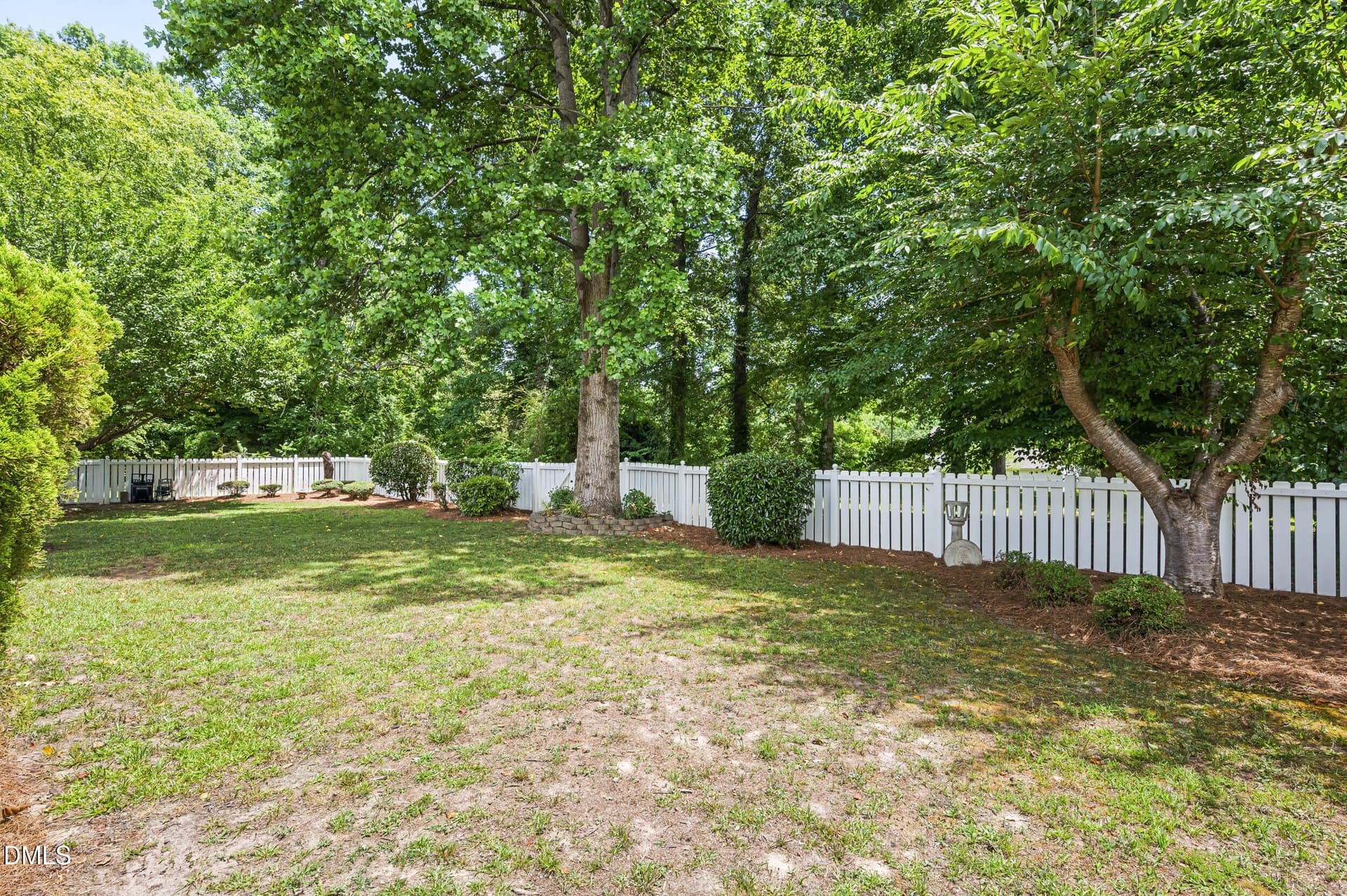 Fenced Yard - 114 Skipping Stone Drive, Garner, NC 27529
