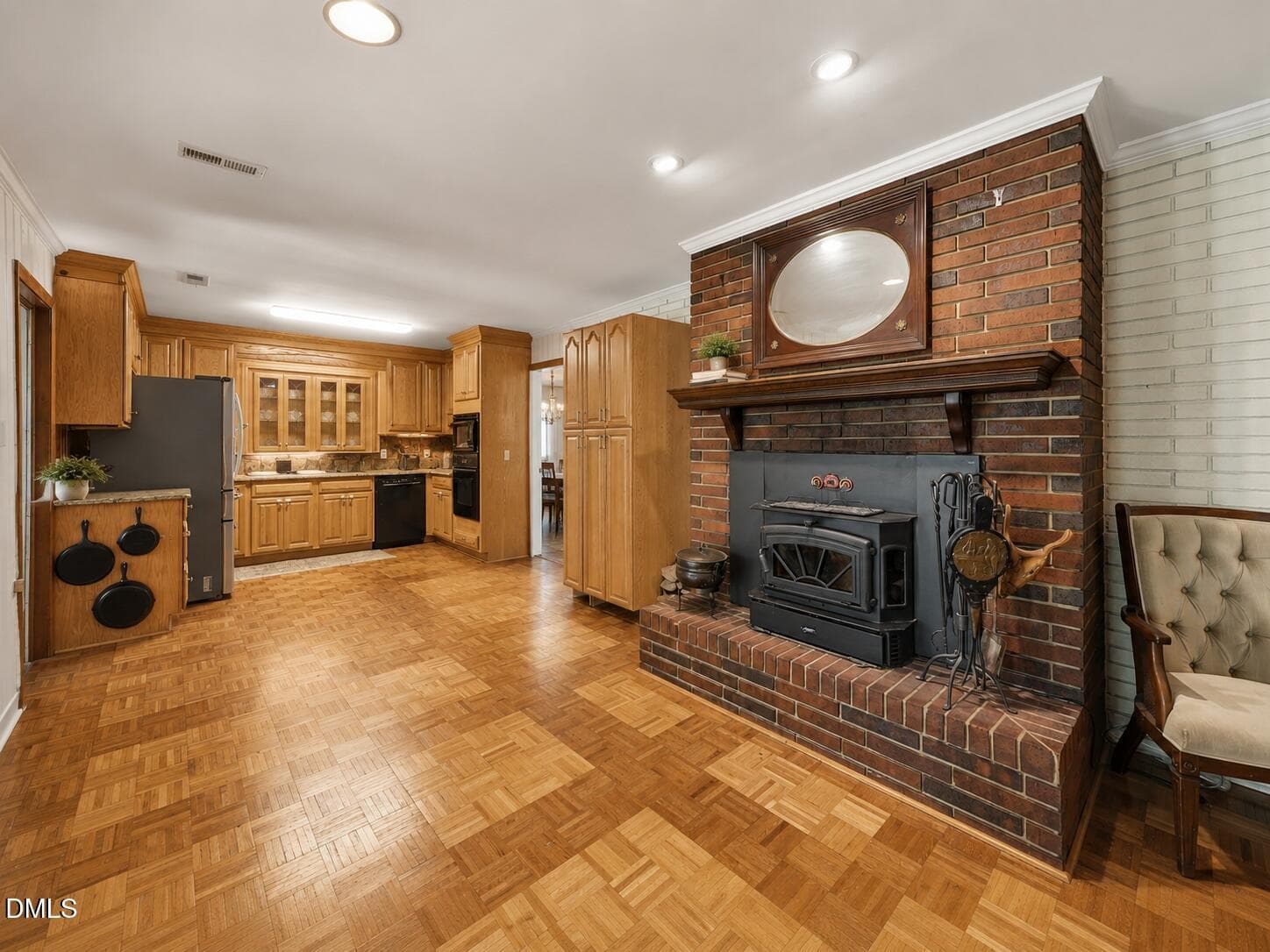 private-acreage-home-durham-nc-driveway - 4505 Renfrew Drive, Durham, NC 27705, Durham
