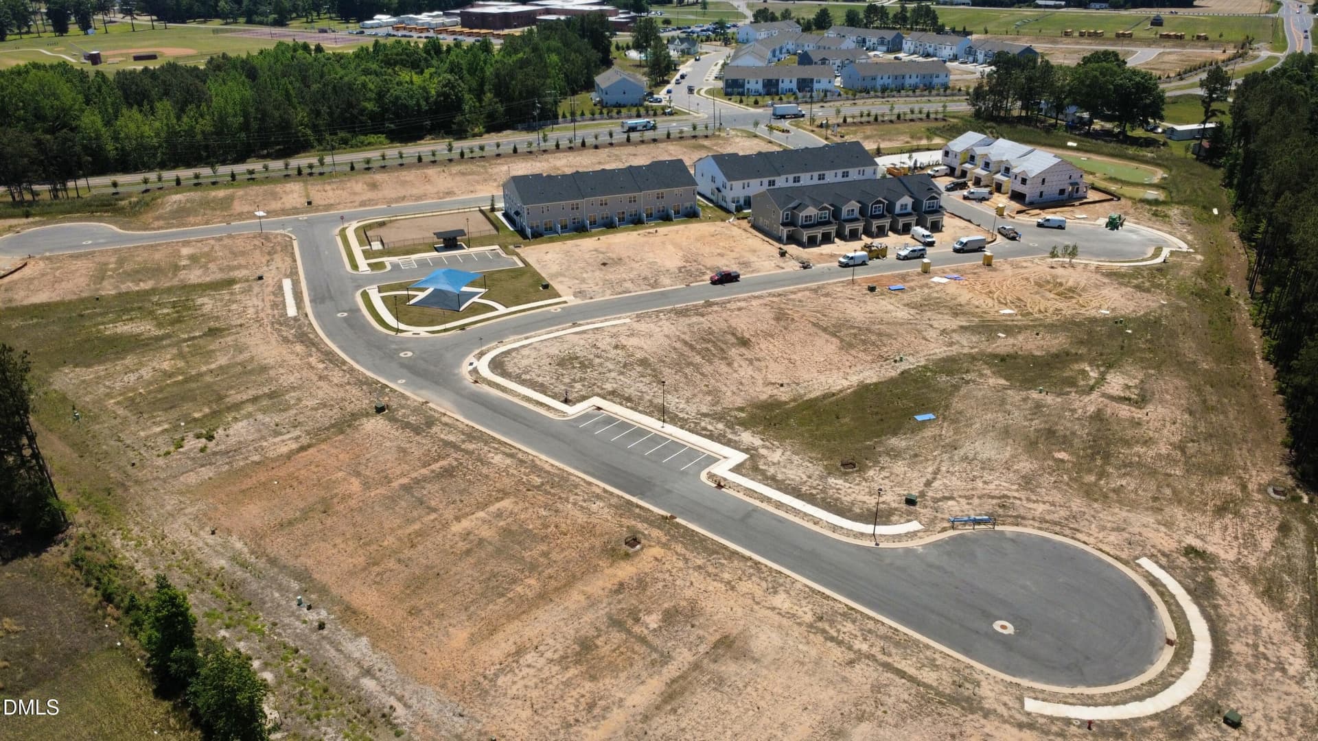 Powell Community Drone Shot Rear - 20 Serpens Drive 223, Angier, NC 27501