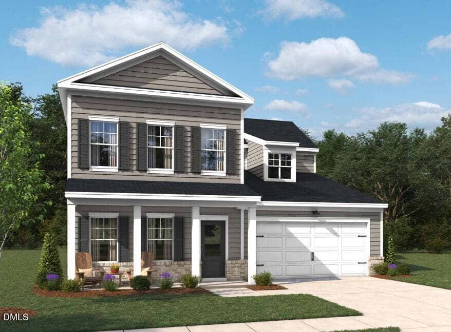 Exterior Rendering - 605 Posterity Place 58, Rolesville, NC 27587