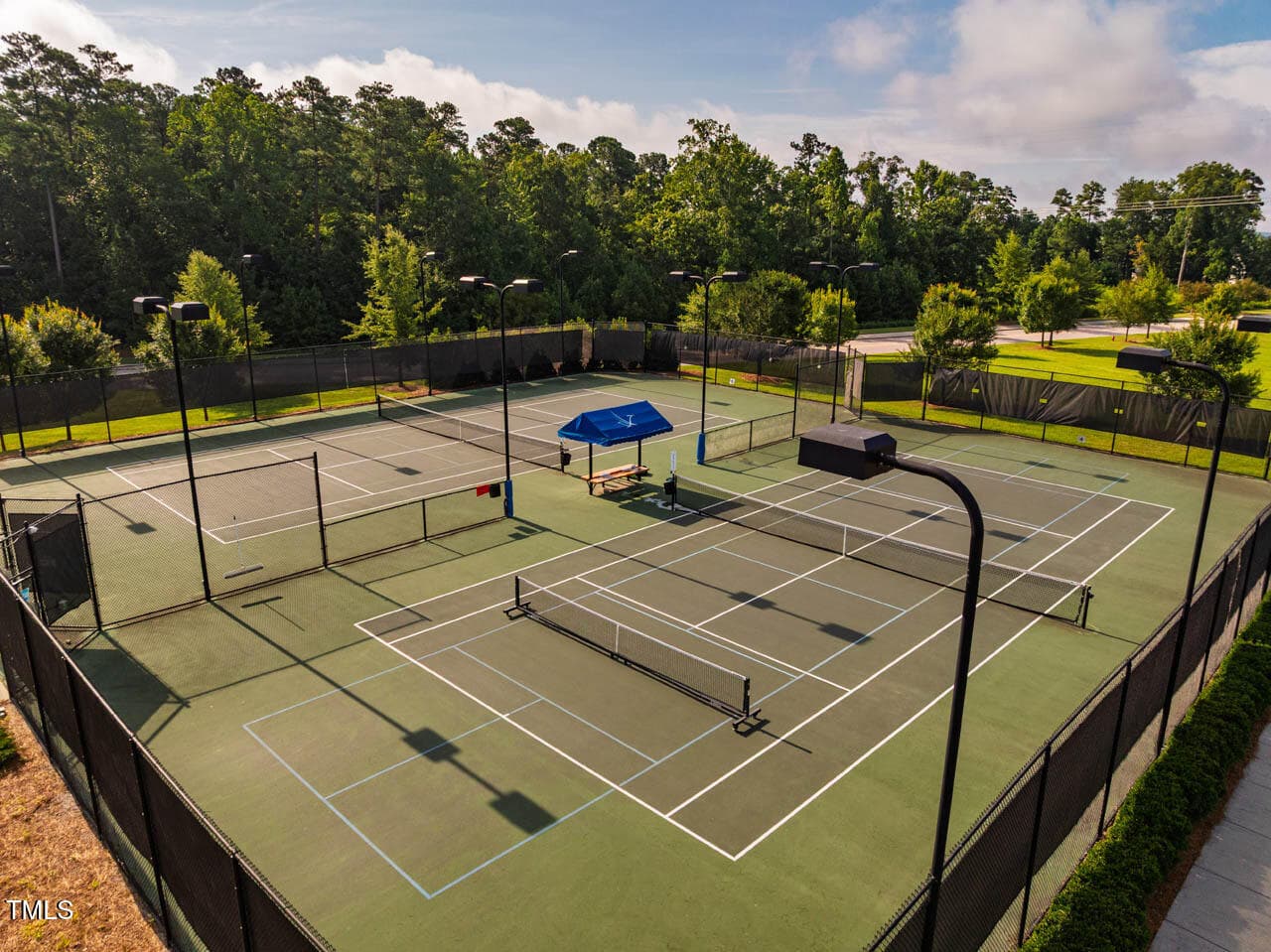 Pickle Ball and Tennis Courts - 44 Rock Ledge Drive, Chapel Hill, NC 27516, Chapel Hill