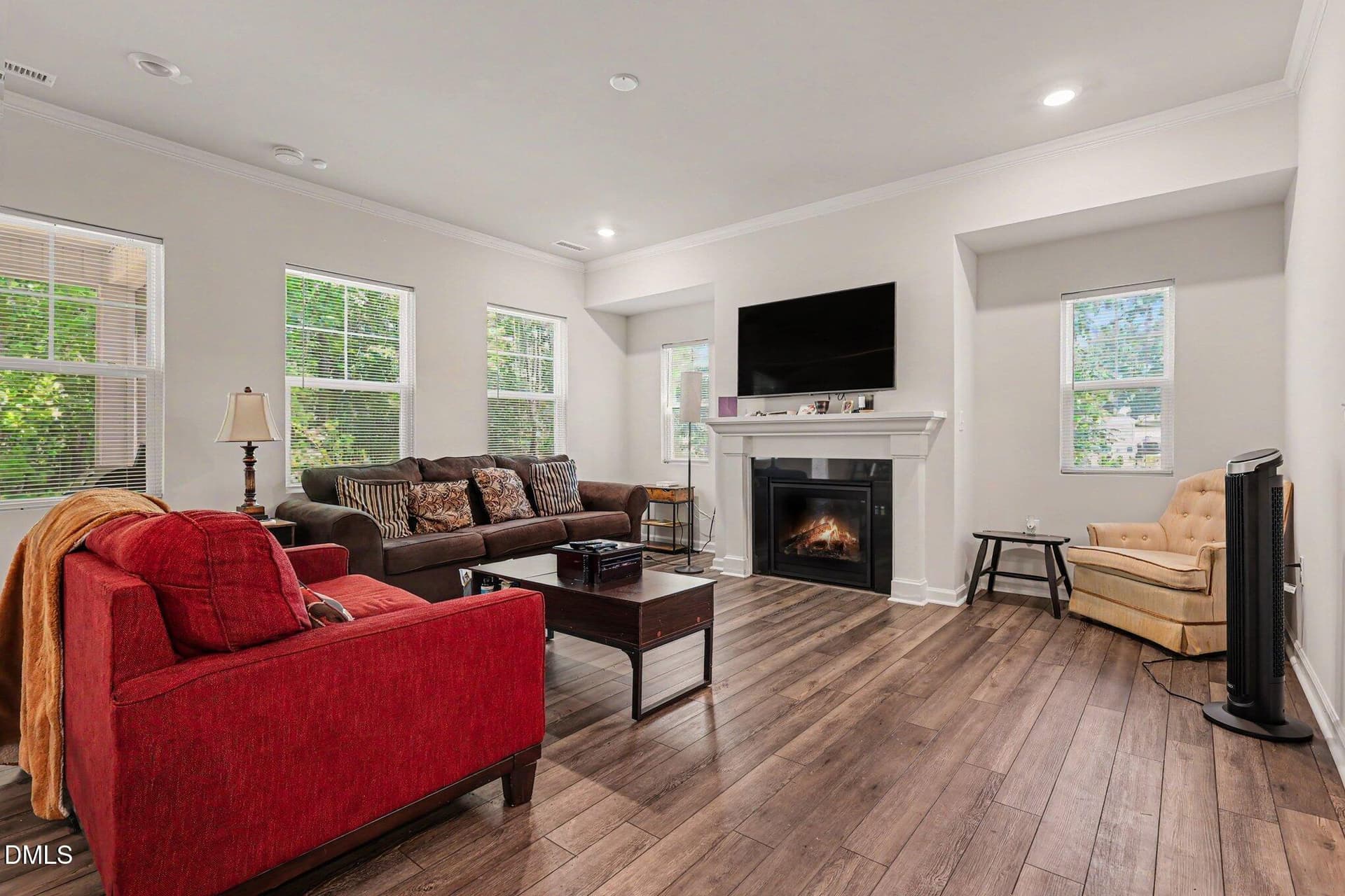 Living Room - 204 Hiking Hill Lane 24, Garner, NC 27529
