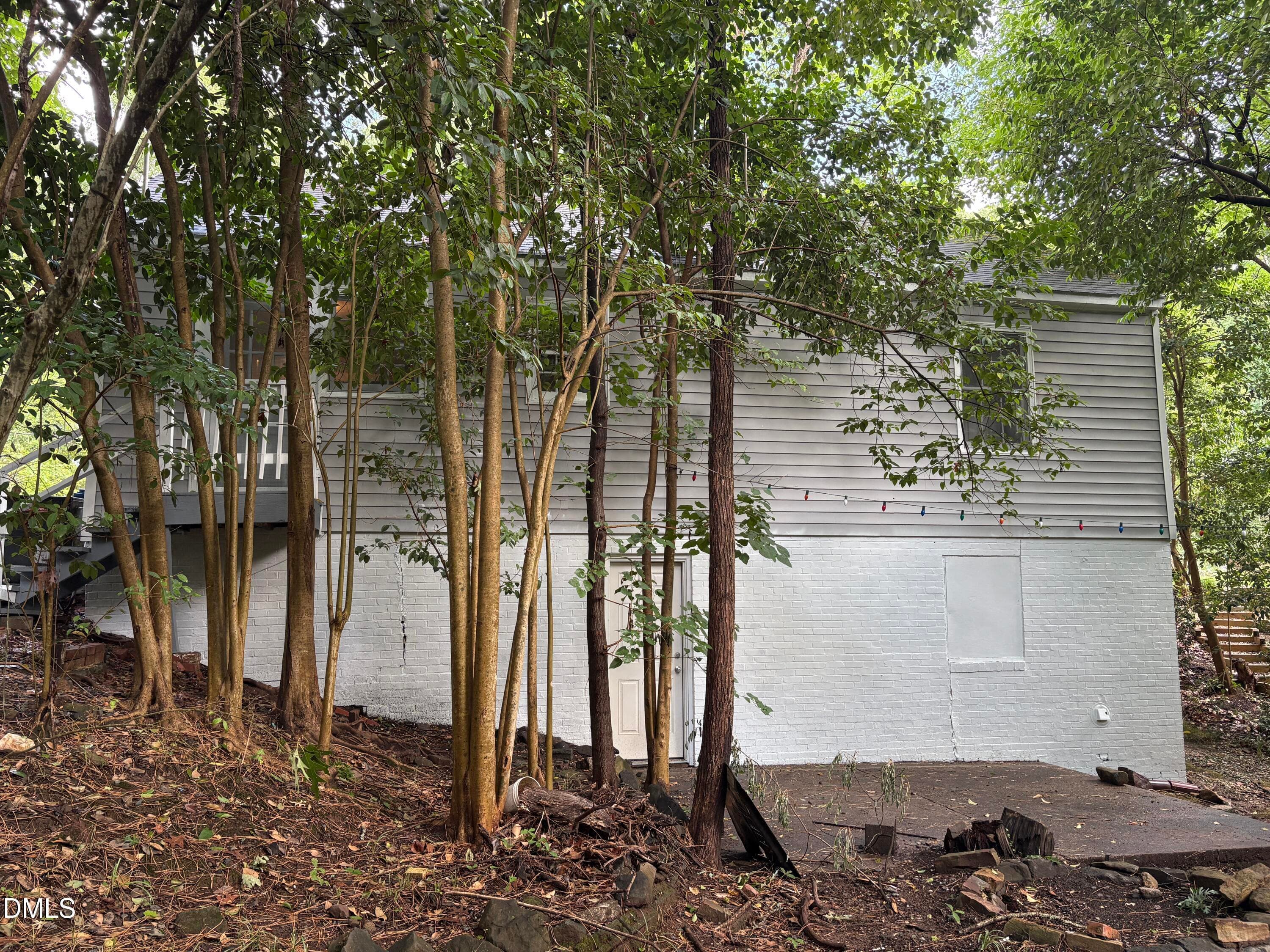 Rear Exterior - 1709 Shawnee Street, Durham, NC 27701, Durham
