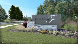 Falls Village Entrance Sign - 3113 Kiawa Pointe Lane 224, Durham, NC 27703, Durham