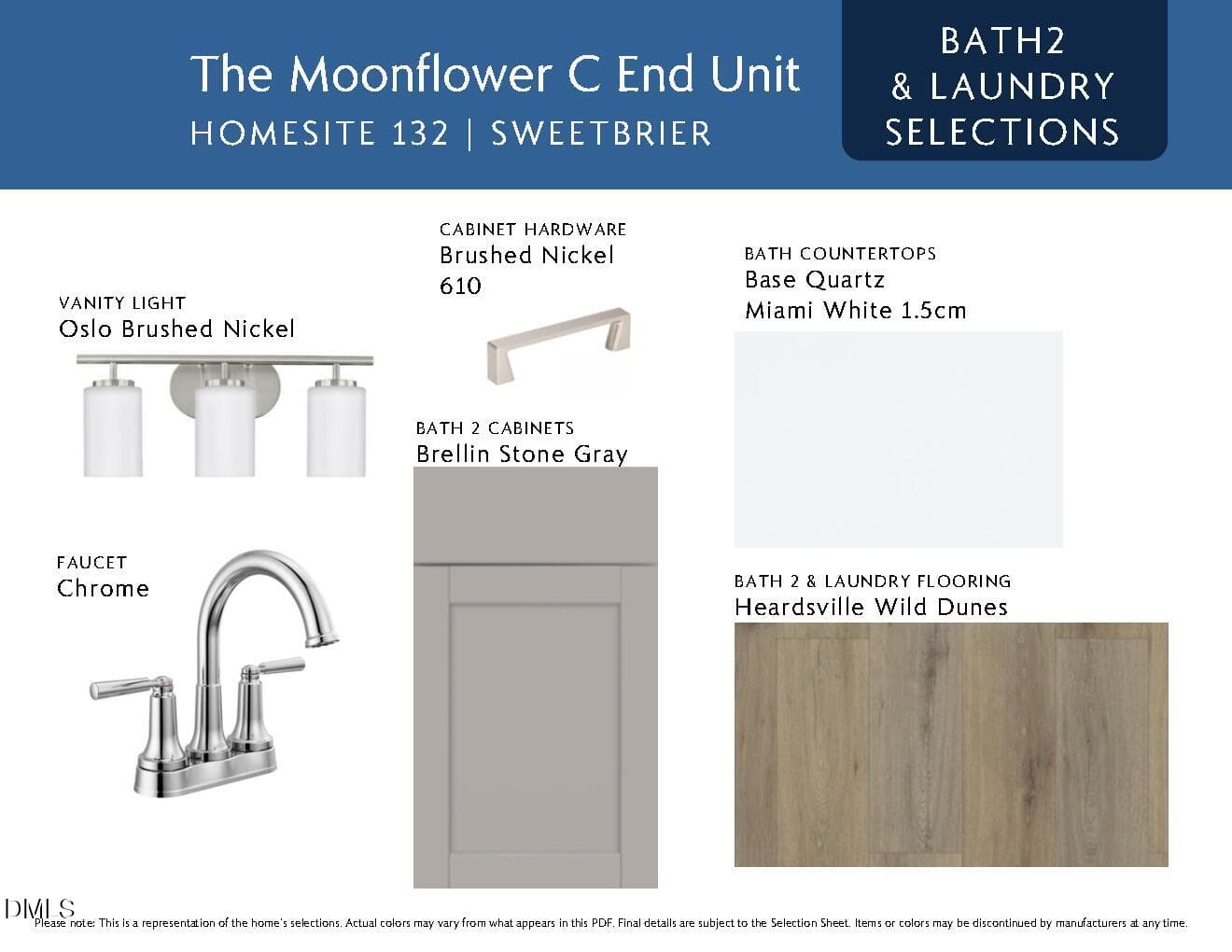 132 SWT TH - Design Brochure MLS_Page6 - 1301 Marigold Mdws Court 132, Durham, NC 27703