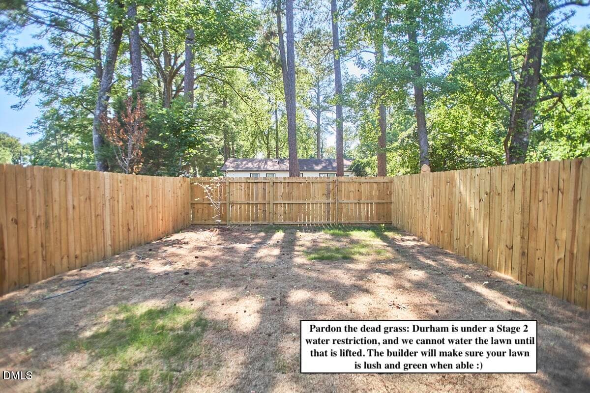 Backyard - 3027 Omah Street C, Durham, NC 27705, Durham