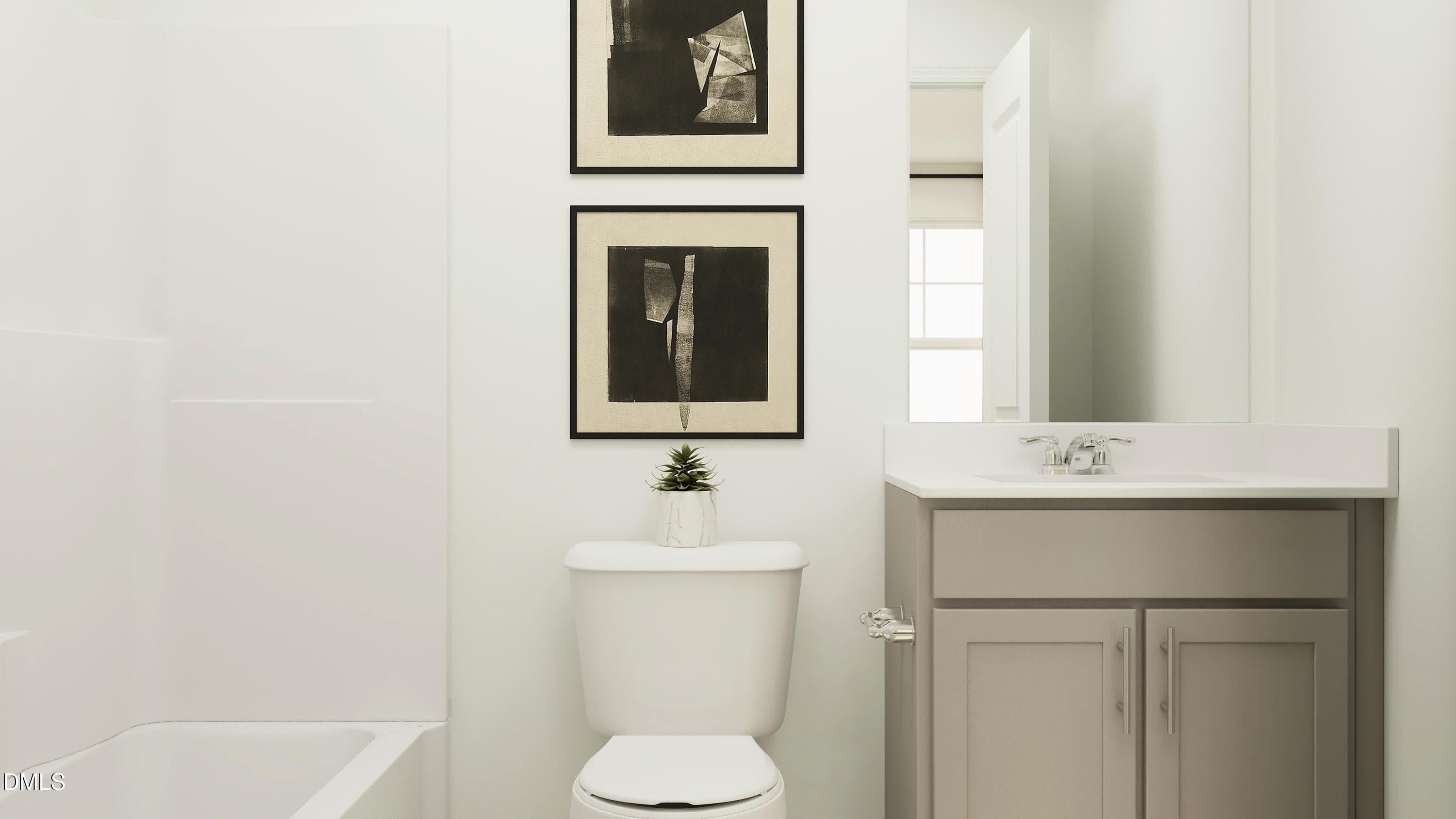 SUN_ElmGrove_Rend_Wyatt_Bath2_F3 - 615 1/2 Rawls Drive, Raleigh, NC 27610, Raleigh