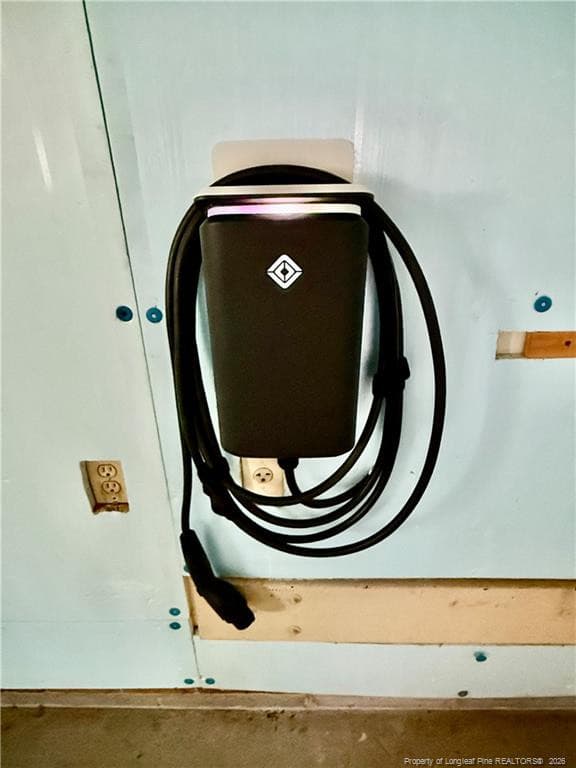 EV Charging Station in the Garage - 390 Hilliard Drive, Fayetteville, NC 28311, Fayetteville