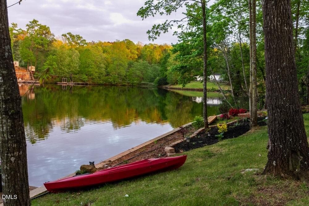 Canoe by water - 121 Santee Drive, Louisburg, NC 27549, Louisburg