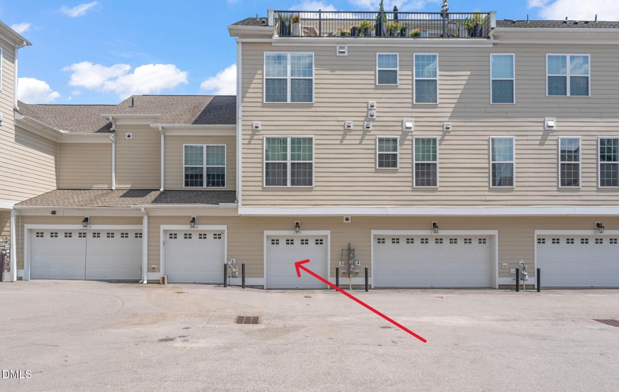 Rear Garage - 10210 Sablewood Drive 109, Raleigh, NC 27617, Raleigh