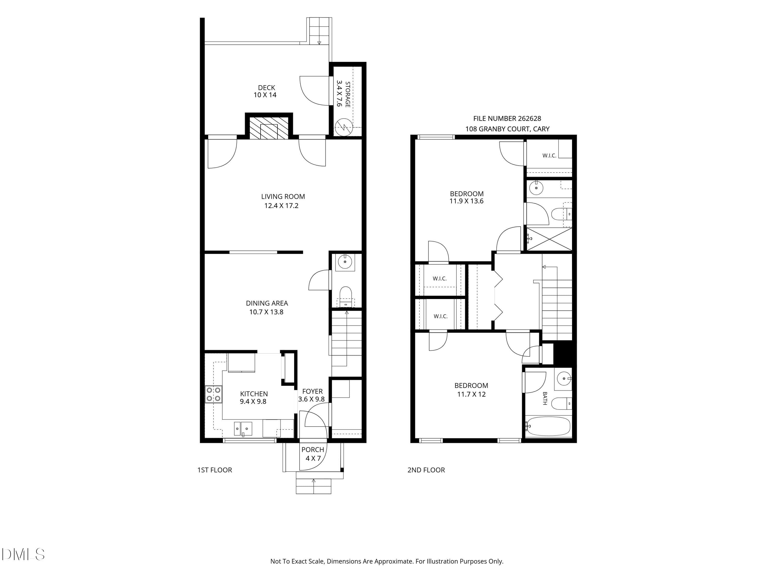 Floor Plan - 108 Granby Ct, Cary, NC 275 - 108 Granby Court, Cary, NC 27511, Cary