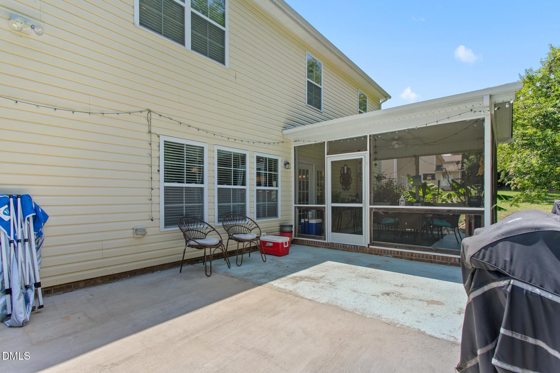 Extended open patio - 2026 Heron Pointe Drive, Whitsett, NC 27377