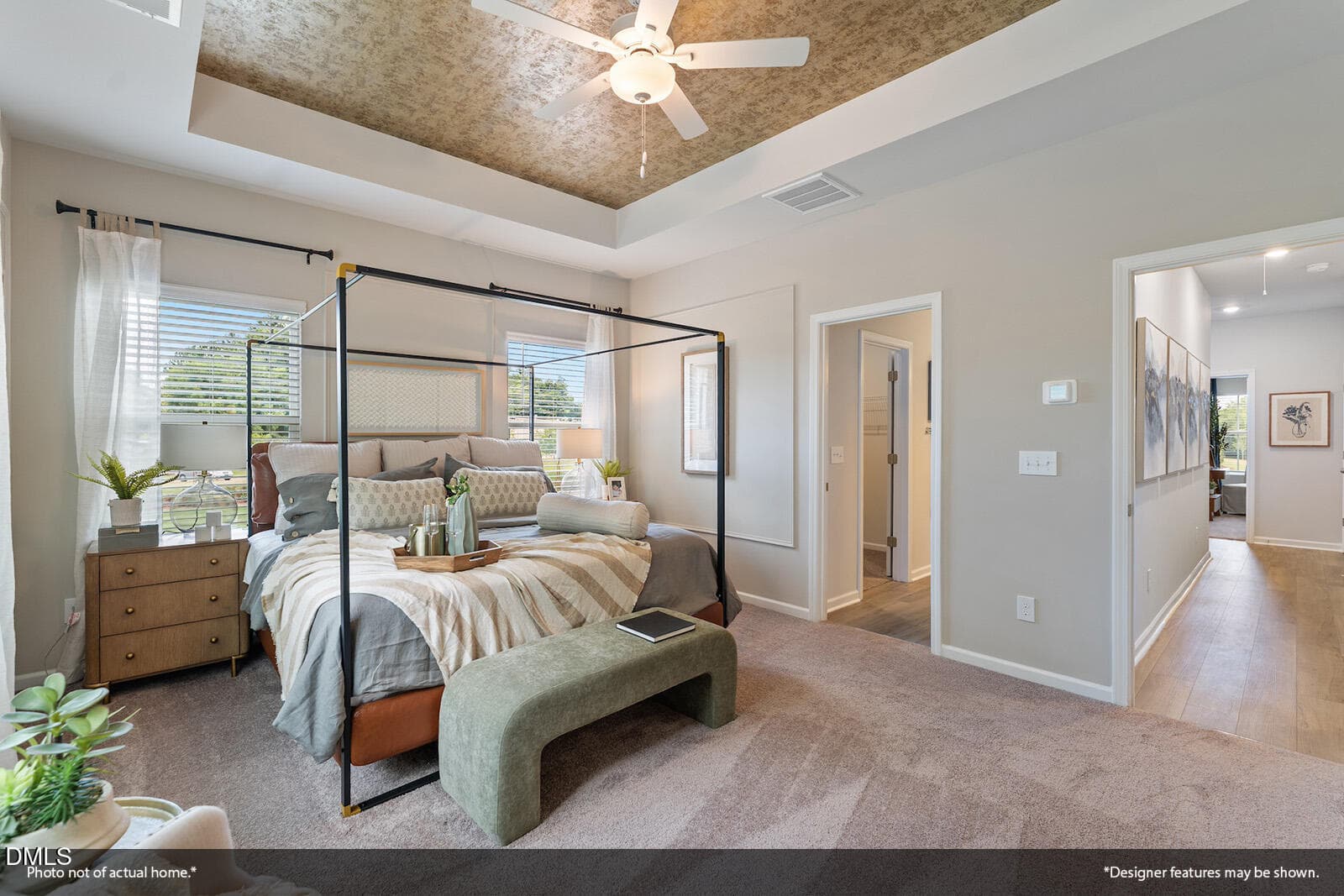 10 Primary Bedroom-EXAMPLE IMAGE - 1038 Tea Rose Court 375, Durham, NC 27703