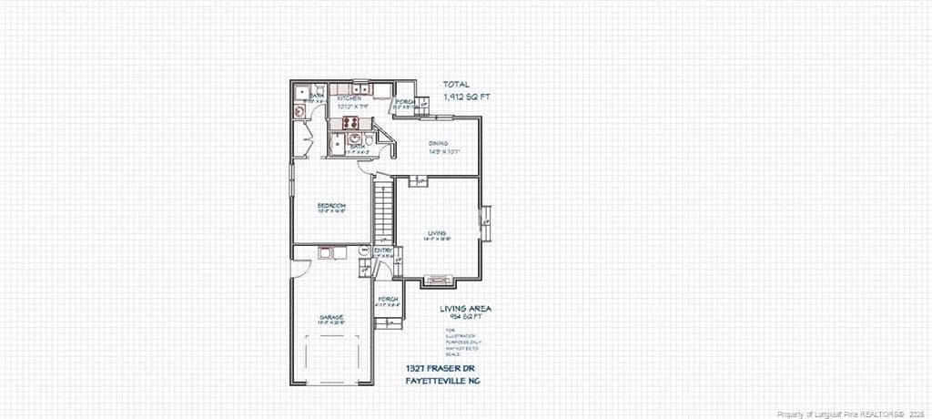 Photo 3 - 1327 Fraser Drive, Fayetteville, NC 28303, Fayetteville