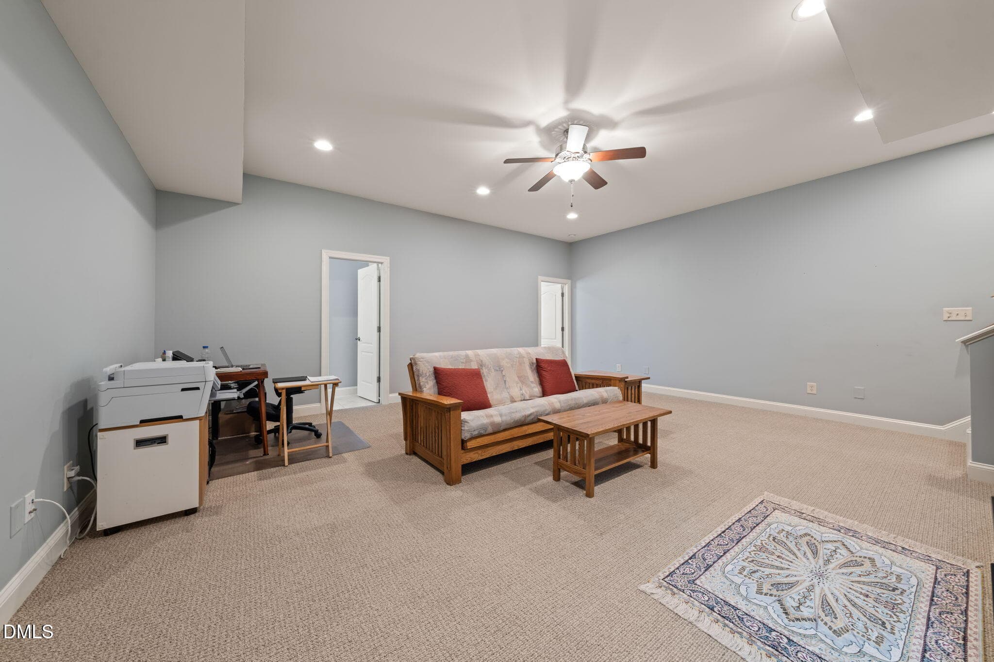 Bonus room on lower level - 225 Anniston Court, Cary, NC 27519, Cary