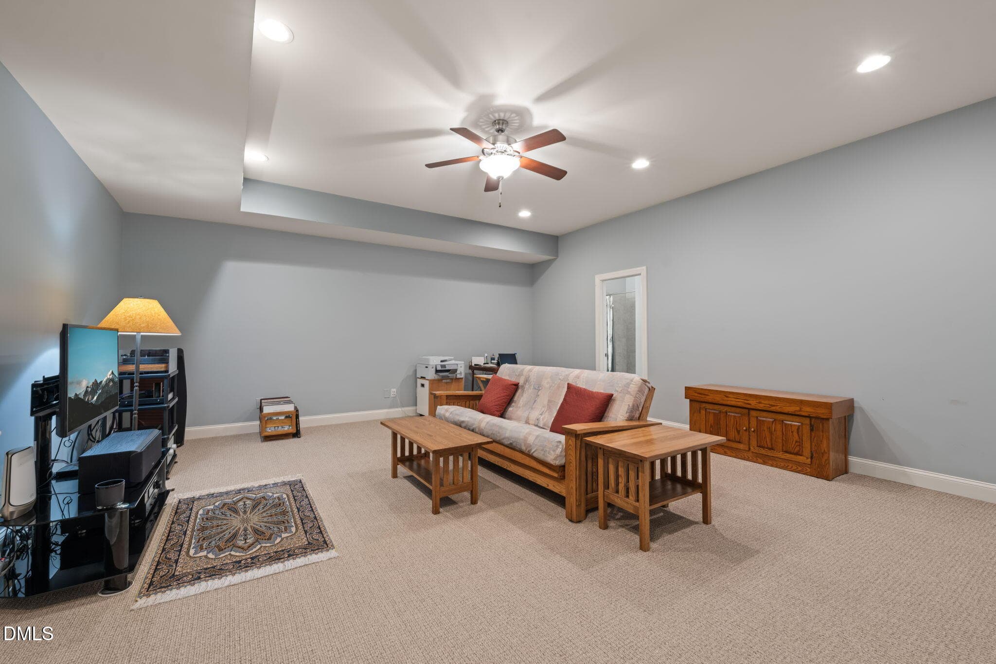 Bonus room on lower level - 225 Anniston Court, Cary, NC 27519, Cary
